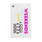 Weekends+ With Friends White | Mix & Match Classic Fun-Flirty Lovers’ Towels