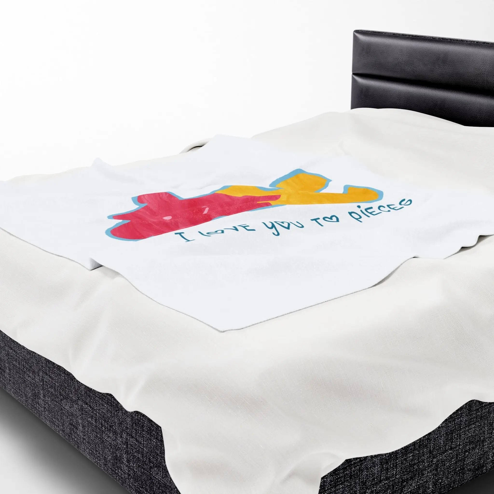 I Love You To Pieces | Mix & Match Fun-Flirty Lovers’ Blankets