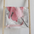 Kinky Pink Sex Toys & Feather Photograph | Mix & Match Classic Fun-Flirty Lovers’ Towels
