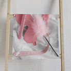 Kinky Pink Sex Toys & Feather Photograph | Mix & Match Classic Fun-Flirty Lovers’ Towels