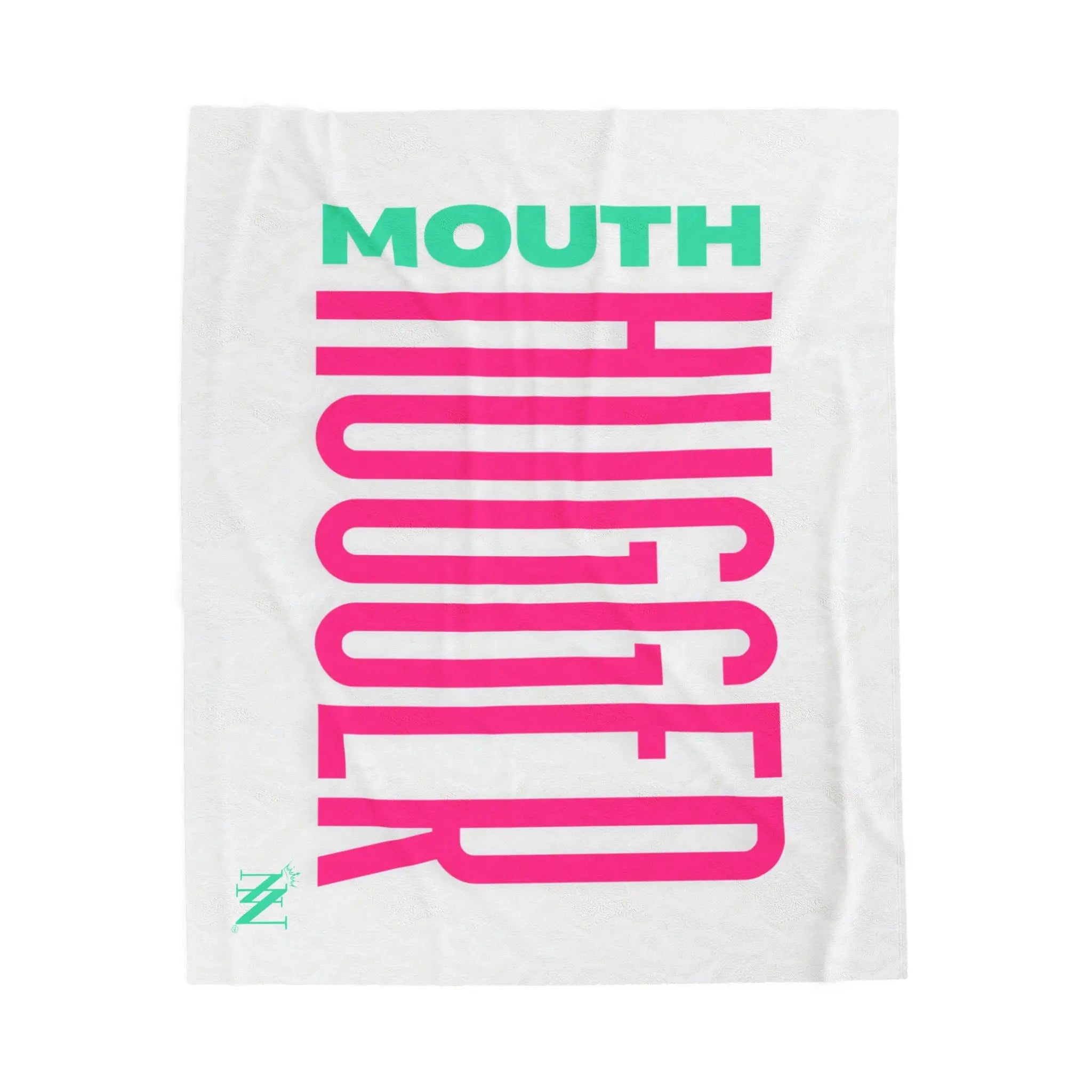 Mouth Hugger | Mix & Match Velveteen Fun-Flirty Lovers’ Blankets