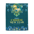 Celebration of Chinese New Year Lovers’ Silky Soft Blanket