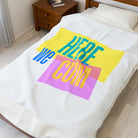 Here We Cum | Mix & Match Soft Fun-Flirty Lovers’ Blankets