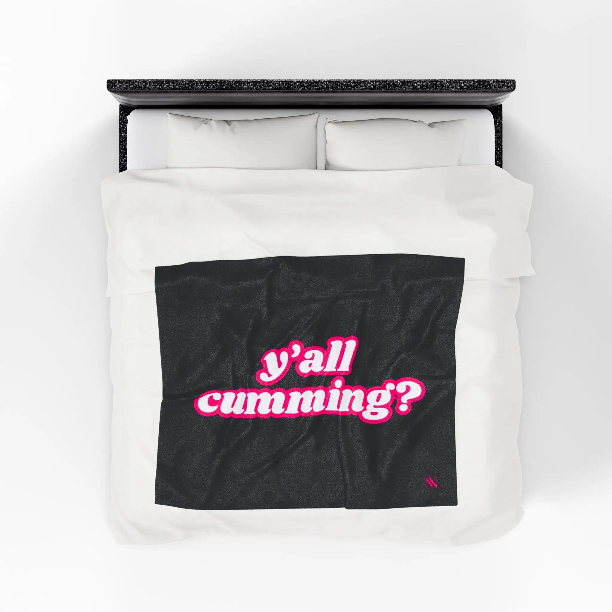 Y’all Cumming? | Mix & Match Velveteen Fun-Flirty Lovers’ Blankets