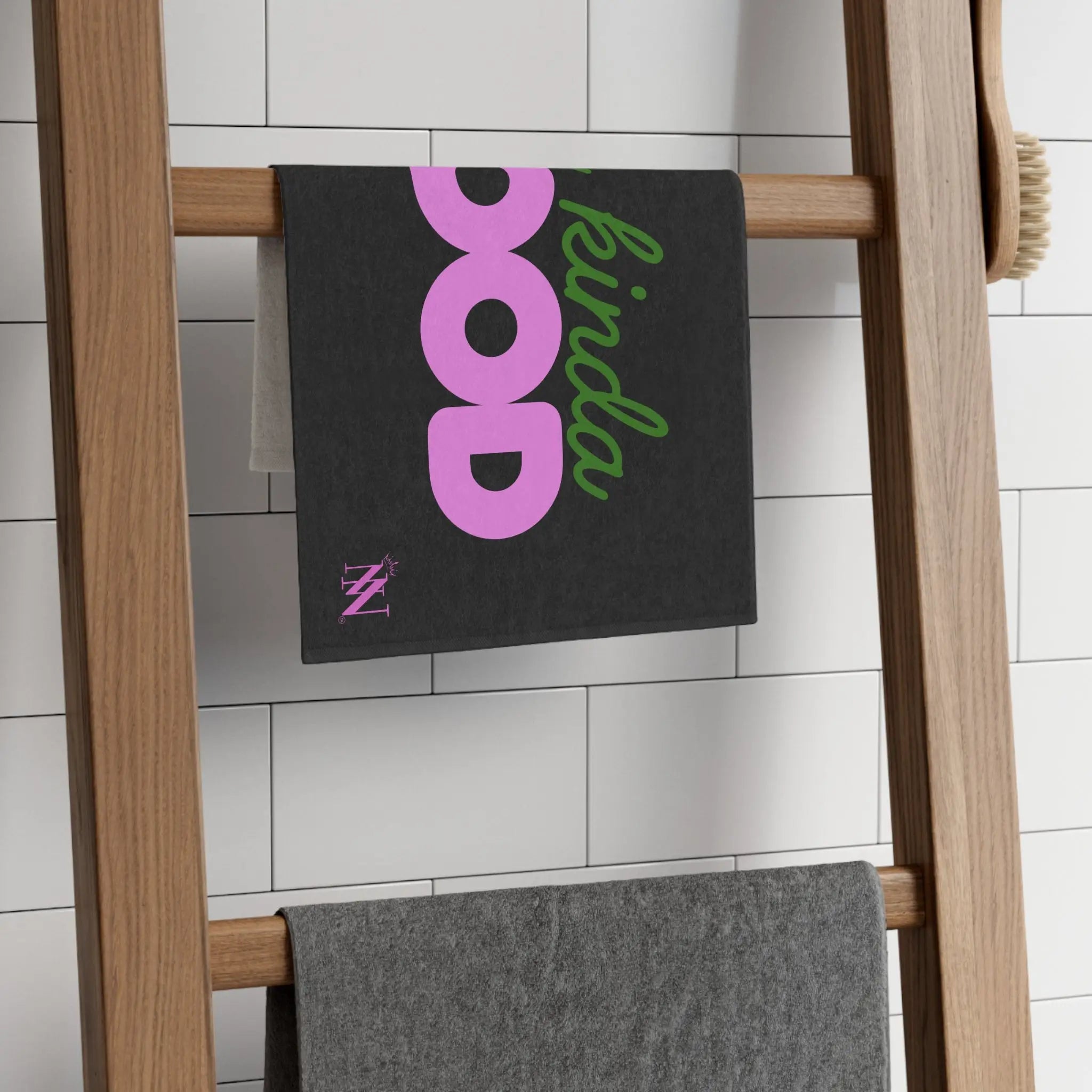 Sex Kinda Mood Black | Mix & Match Soft Fun-Flirty Lovers’ Towels