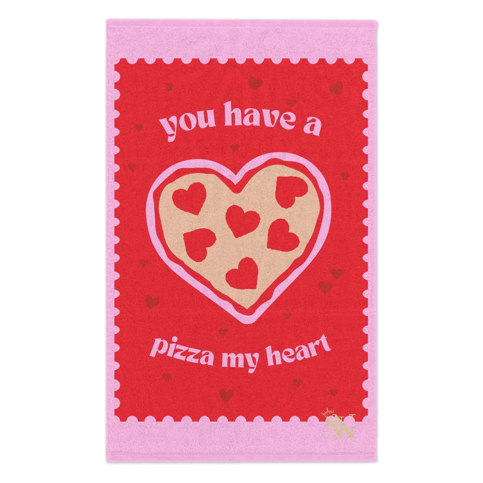 You Have a Pizza My Heart | Mix & Match Soft Fun-Flirty Lovers’ Towels