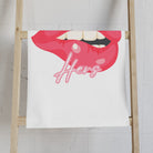 Hers Biting Lip Cum Towel