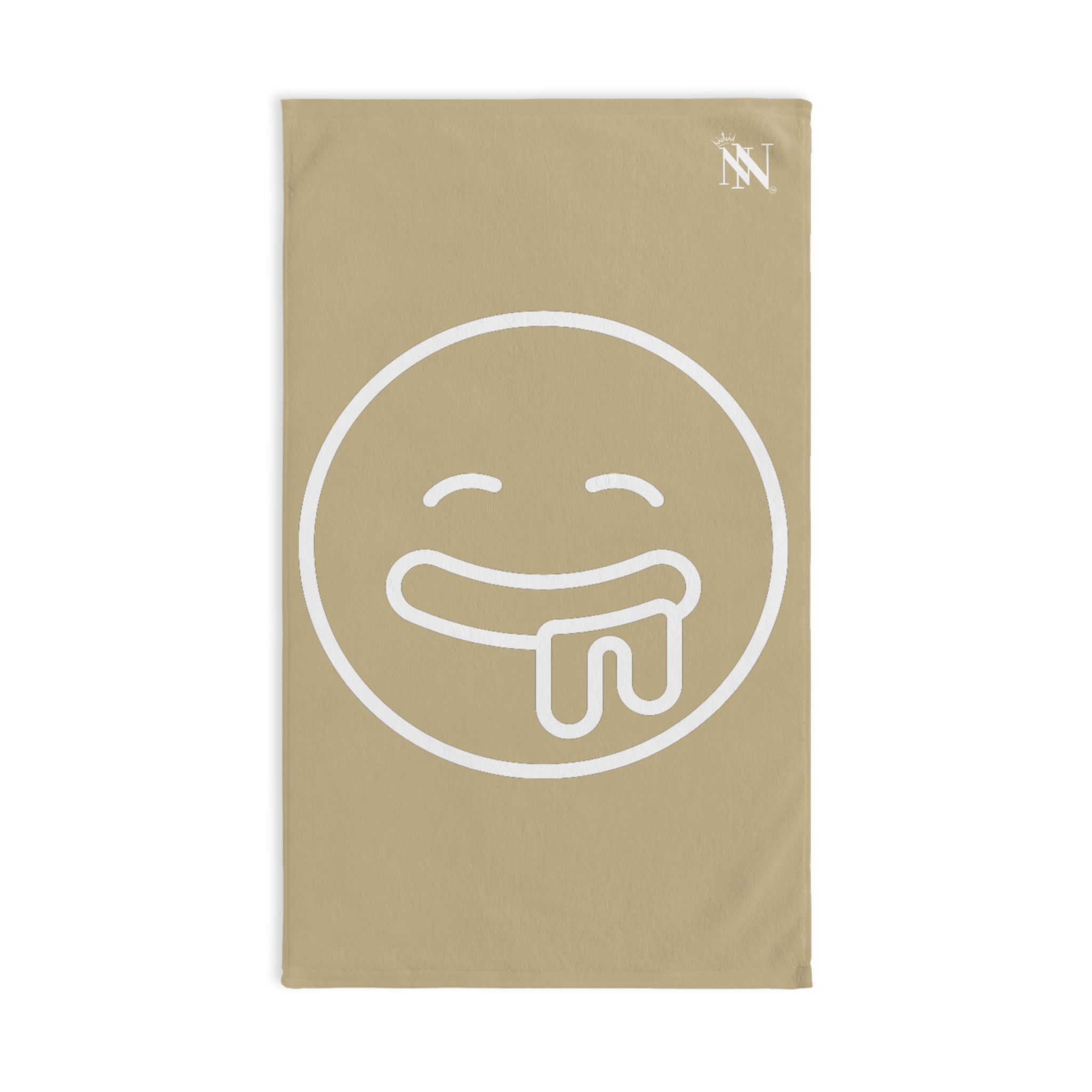 Drooling Emoji Gold | Mix & Match Classic Fun-Flirty Lovers’ Towels