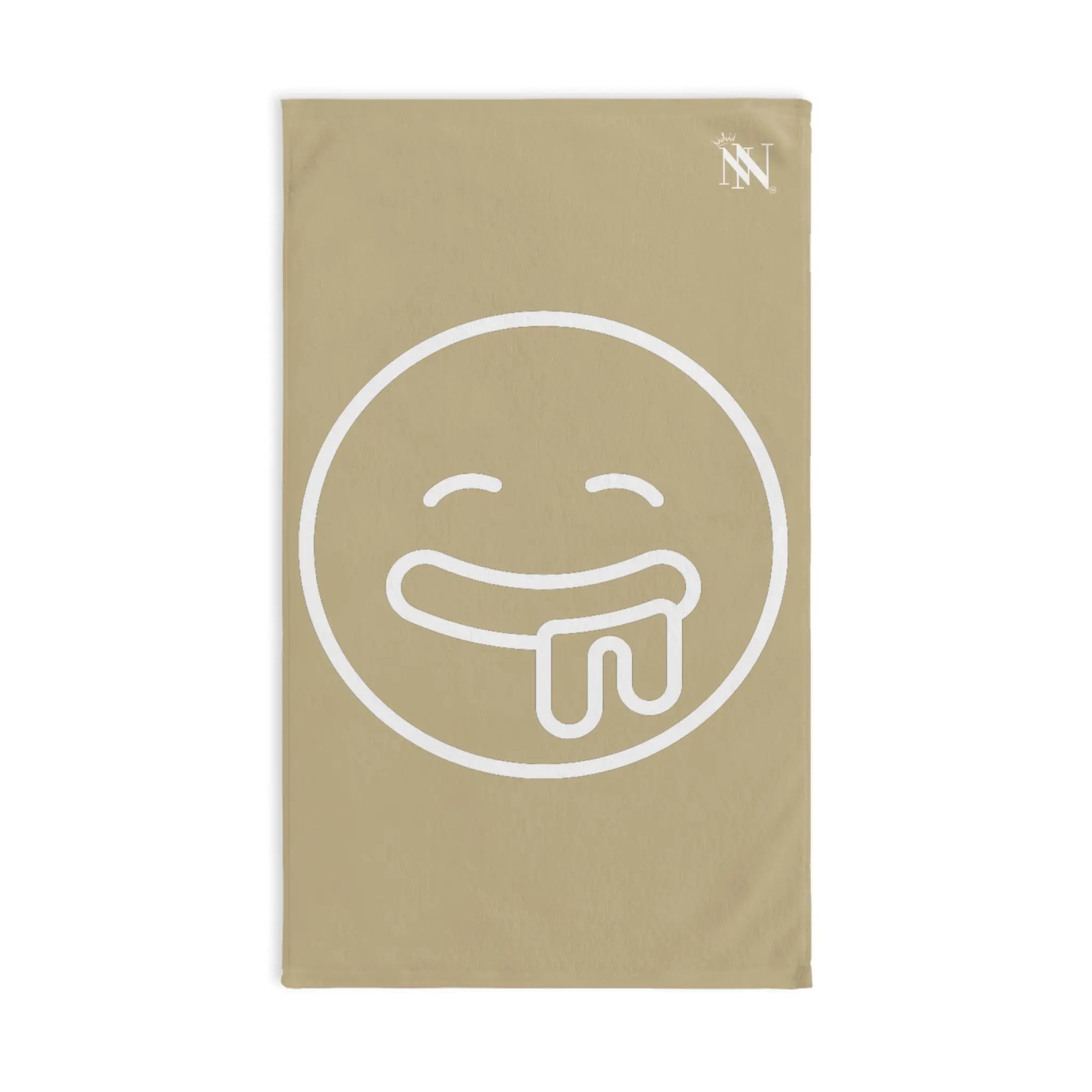 Drooling Emoji Gold | Mix & Match Classic Fun-Flirty Lovers’ Towels