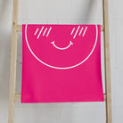 Yes Emoji Signature Pink Cum Towel