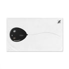Single Black Party Balloon | Mix & Match Original Fun-Flirty Lovers’ Towels