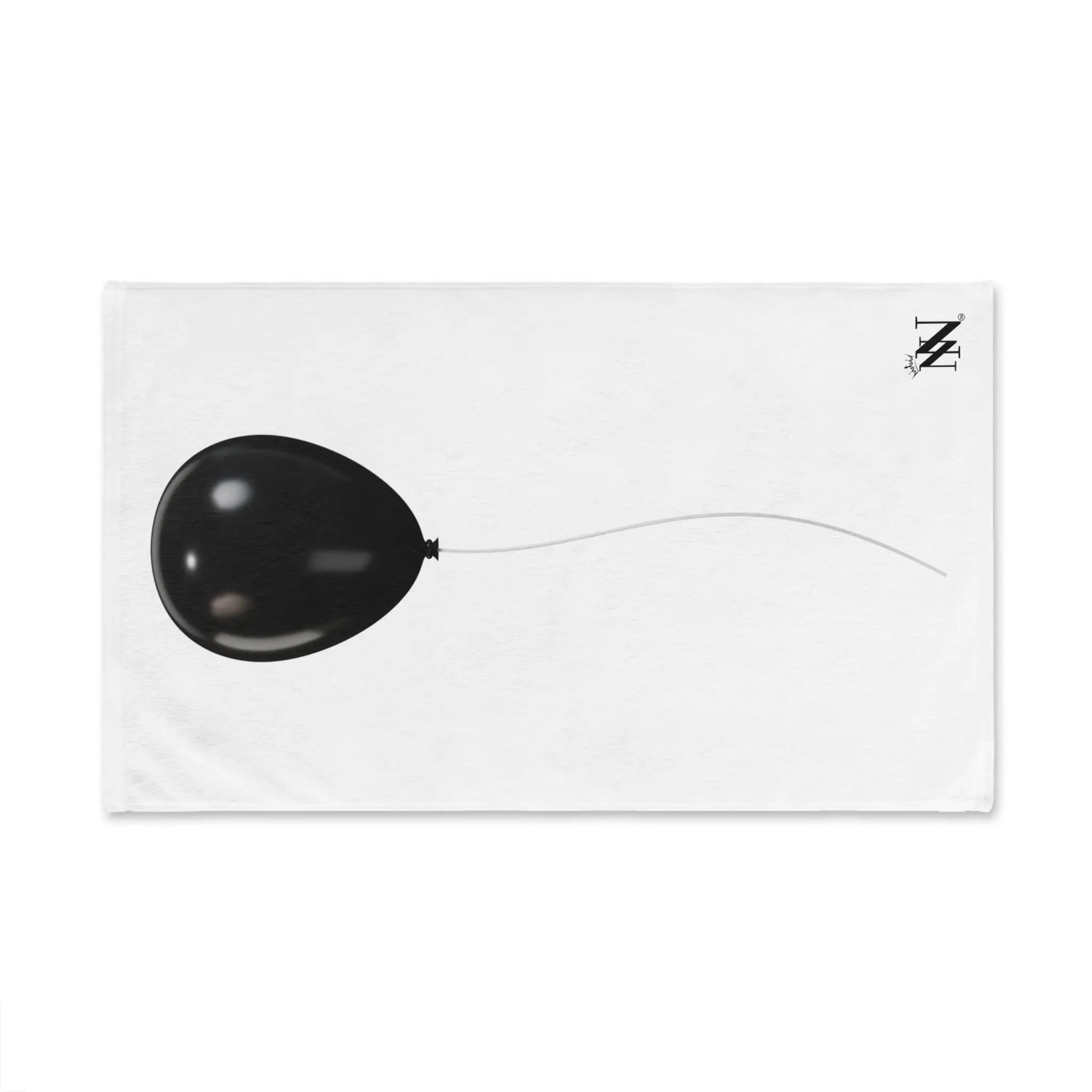 Single Black Party Balloon | Mix & Match Original Fun-Flirty Lovers’ Towels