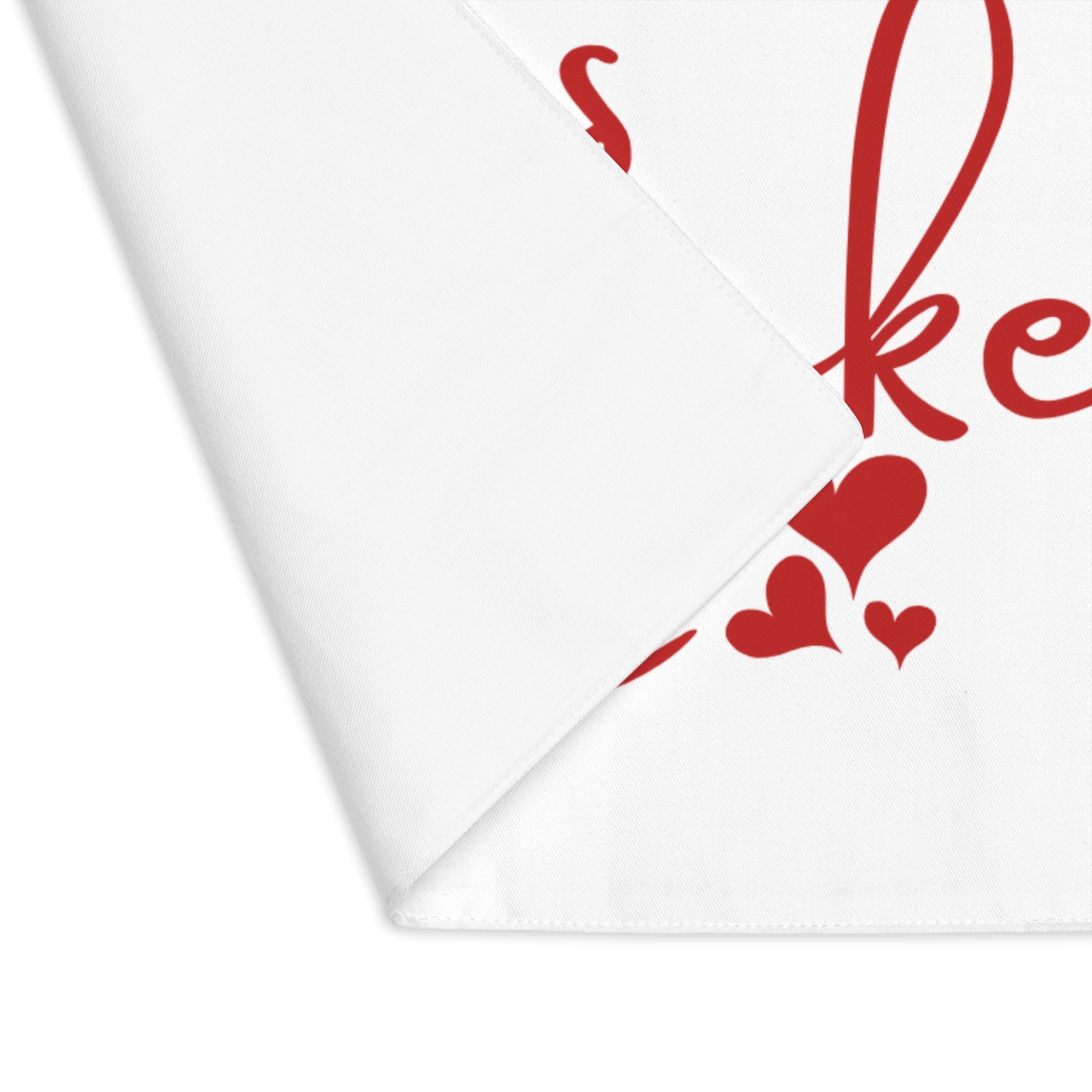Let’s Make Love Hearts Sex Toy Mat