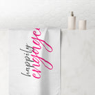 Happily Engaged! | Mix & Match XL Fun-Flirty Lovers’ Towels