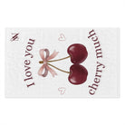 I Love You Cherry Much | Mix & Match Soft Fun-Flirty Lovers’ Towels