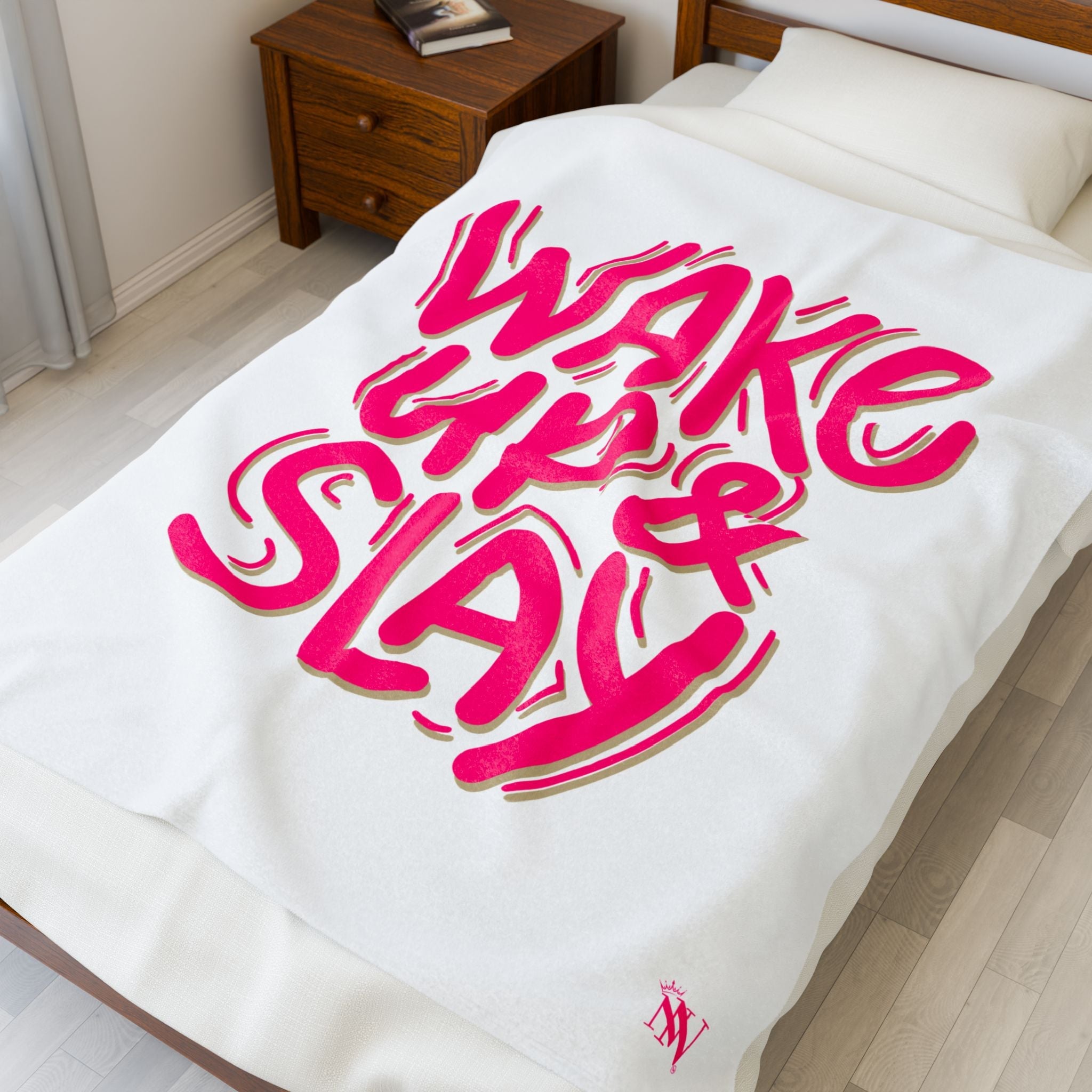 Wake Up & Slay | Mix & Match Soft Fun-Flirty Lovers’ Blankets