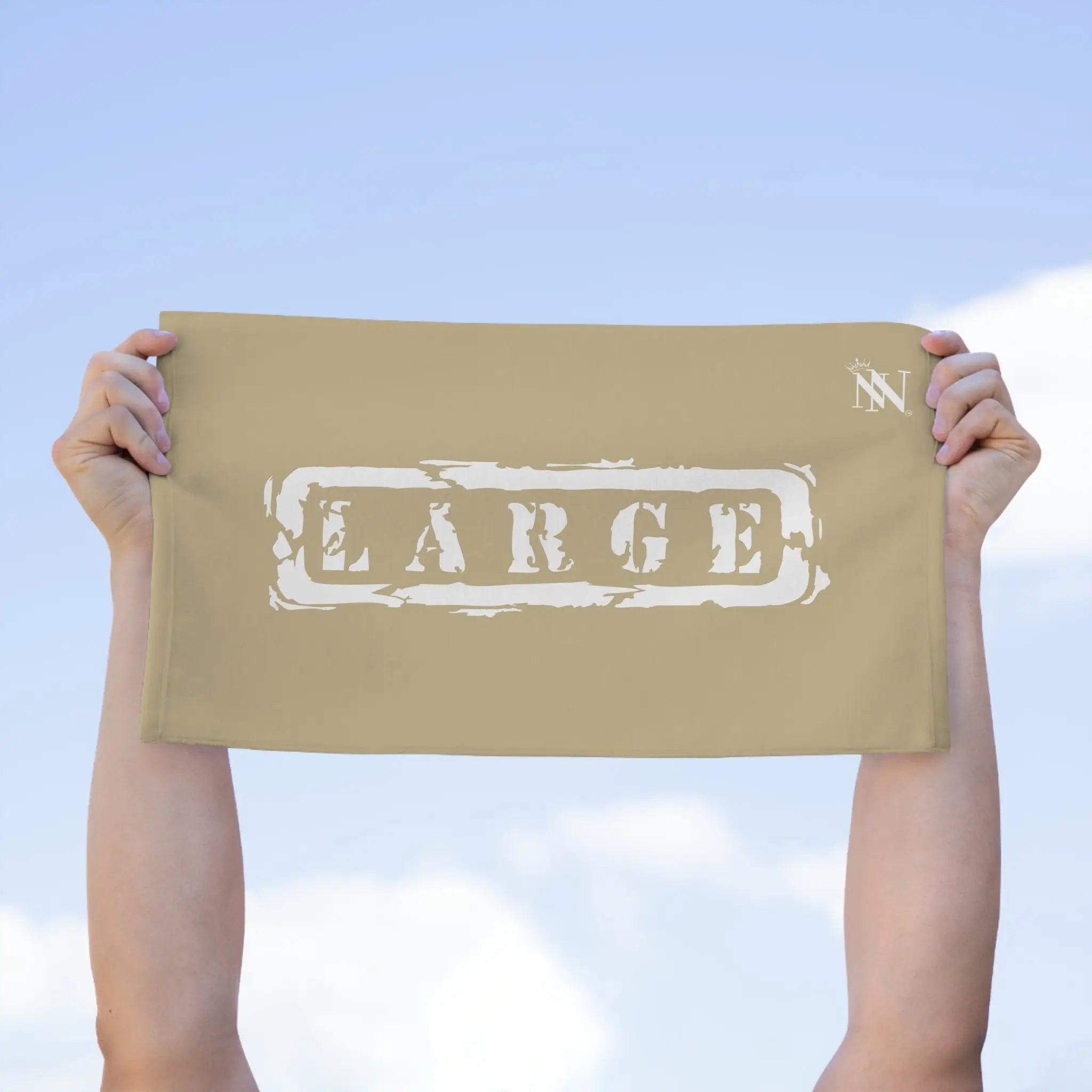 Large Gold | Mix & Match Soft Fun-Flirty Lovers’ Towels