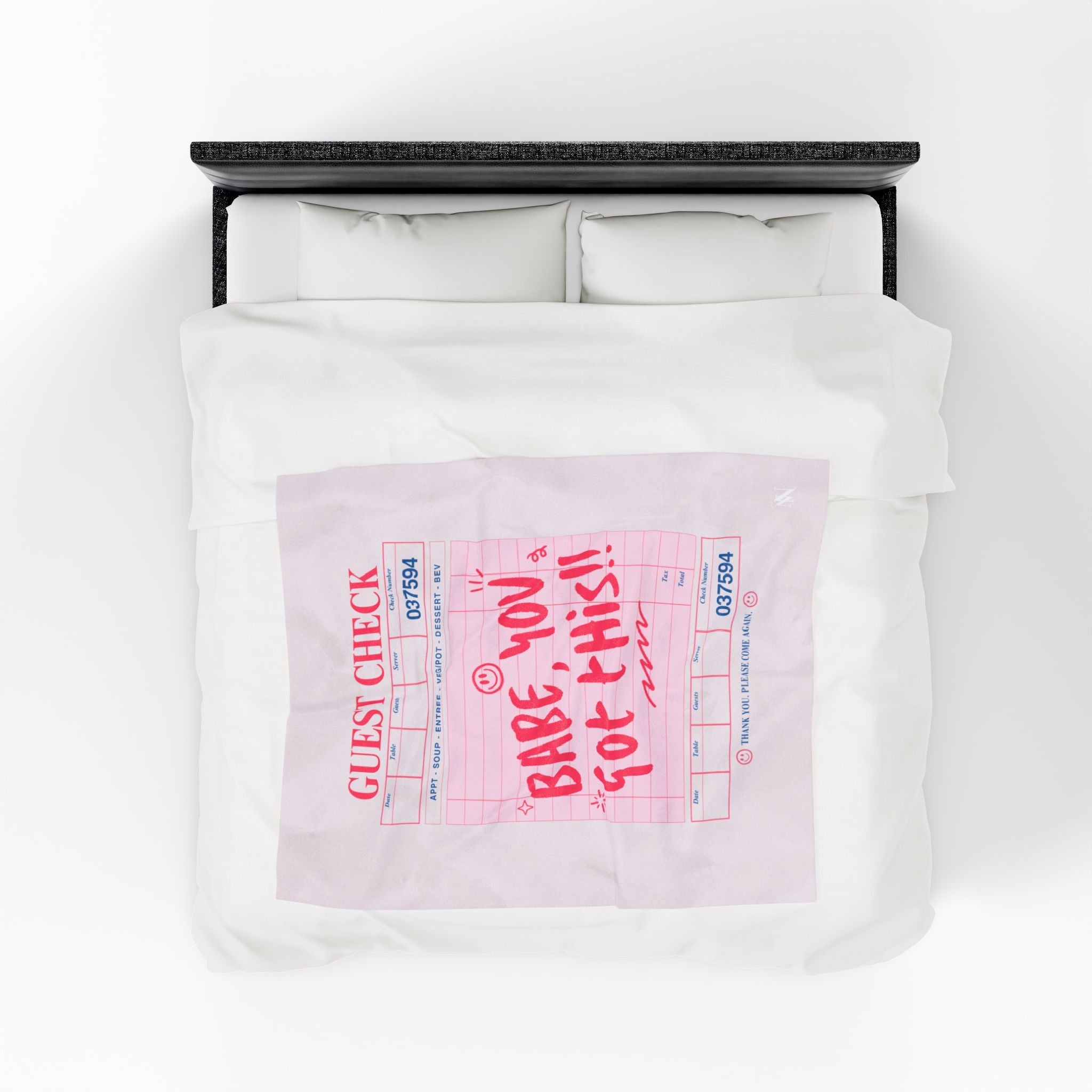 Babe You Got This!!! | Mix & Match Velveteen Fun-Flirty Lovers’ Blankets