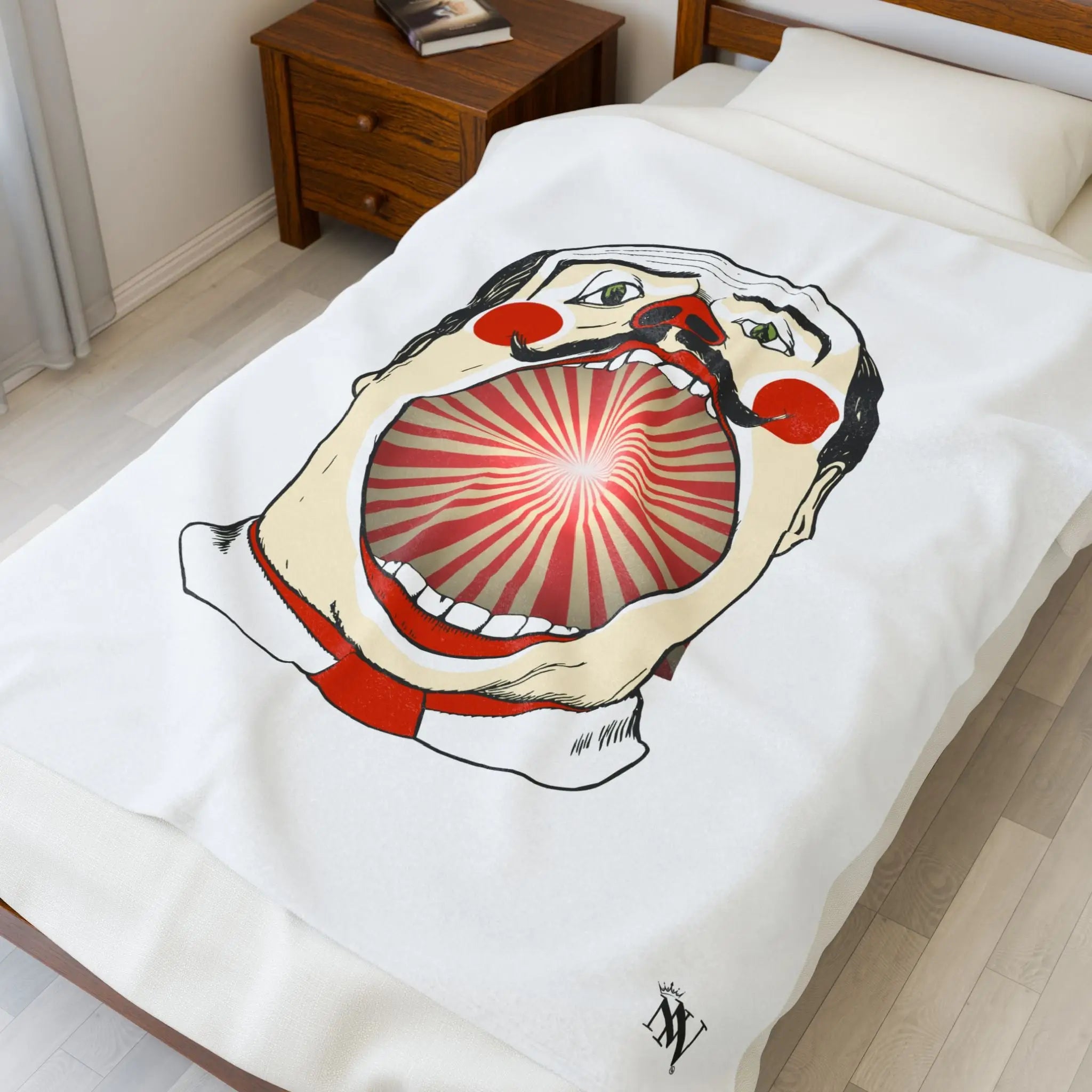 Circus Screamer | Mix & Match Velveteen Fun-Flirty Lovers’ Blankets