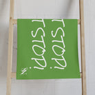 Don’t Stop! Don’t Stop Lime Green | Mix & Match Classic Fun-Flirty Lovers’ Towels