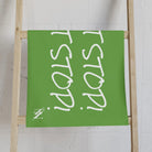 Don’t Stop! Don’t Stop Lime Green | Mix & Match Classic Fun-Flirty Lovers’ Towels