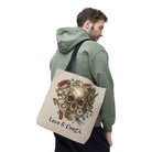 Love & Death Skull Floral | Nectar Napkins Fun-Flirty Lovers’ Totes