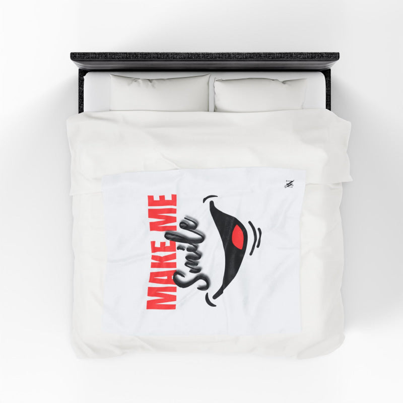 Make Me Smile | Mix & Match Soft Fun-Flirty Lovers’ Blankets