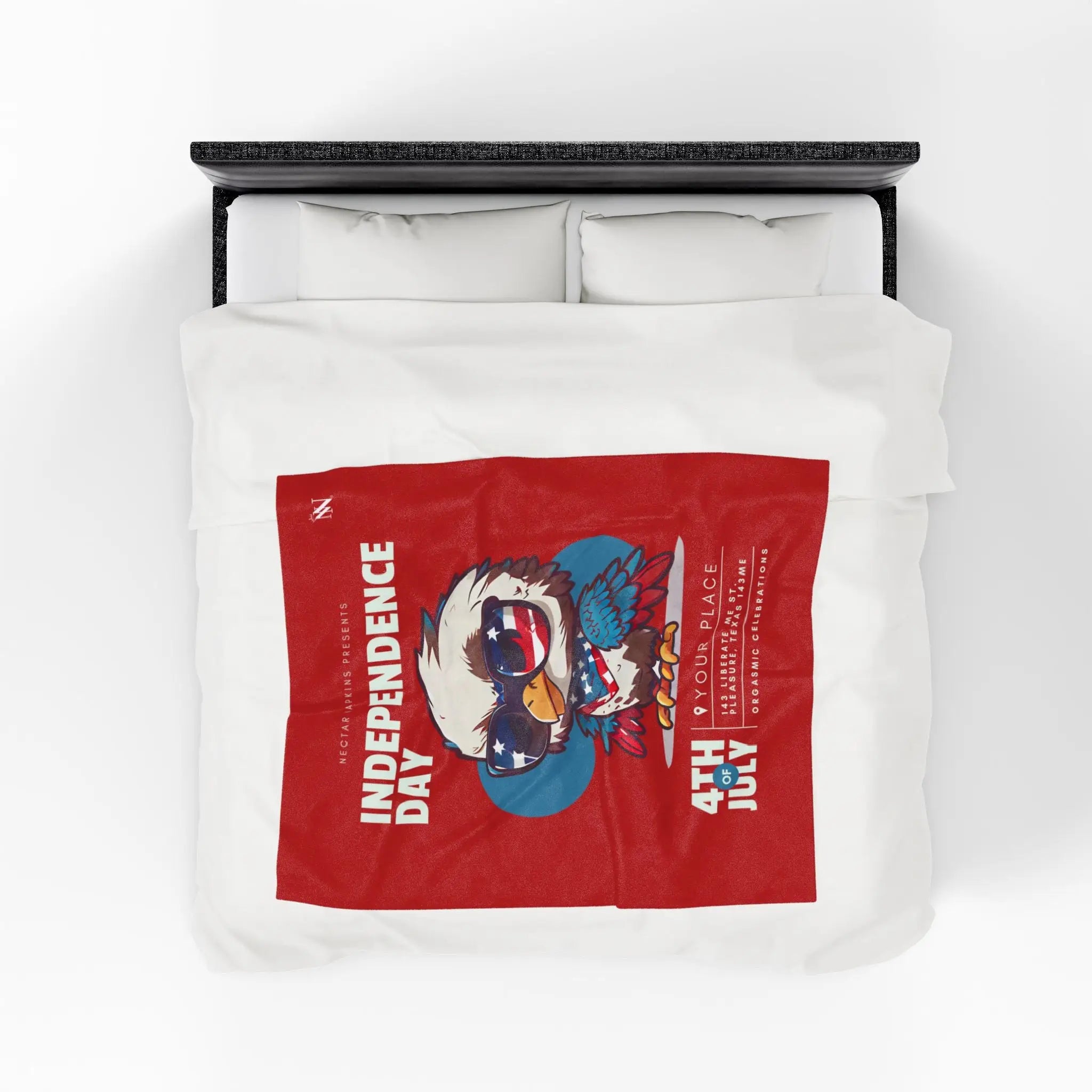 Independence Day | Mix & Match Soft Fun-Flirty Lovers’ Blankets