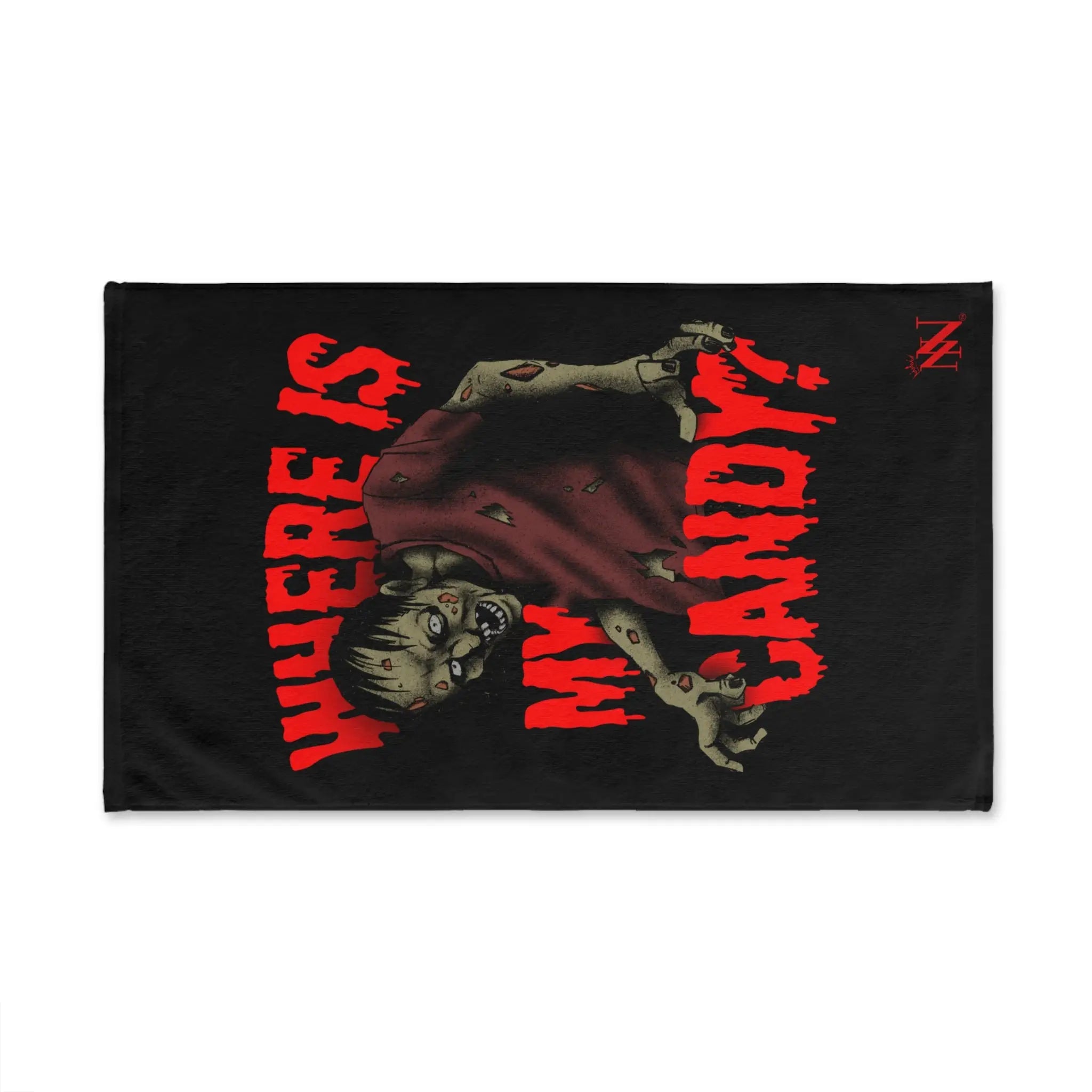 Where is My Candy? Zombie | Mix & Match Original Fun-Flirty Lovers’ Towels