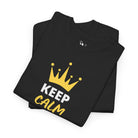 Keep Calm & Cum Queen King | Mix & Match Cotton Unisex Fun-Flirty Lovers’ T-Shirts