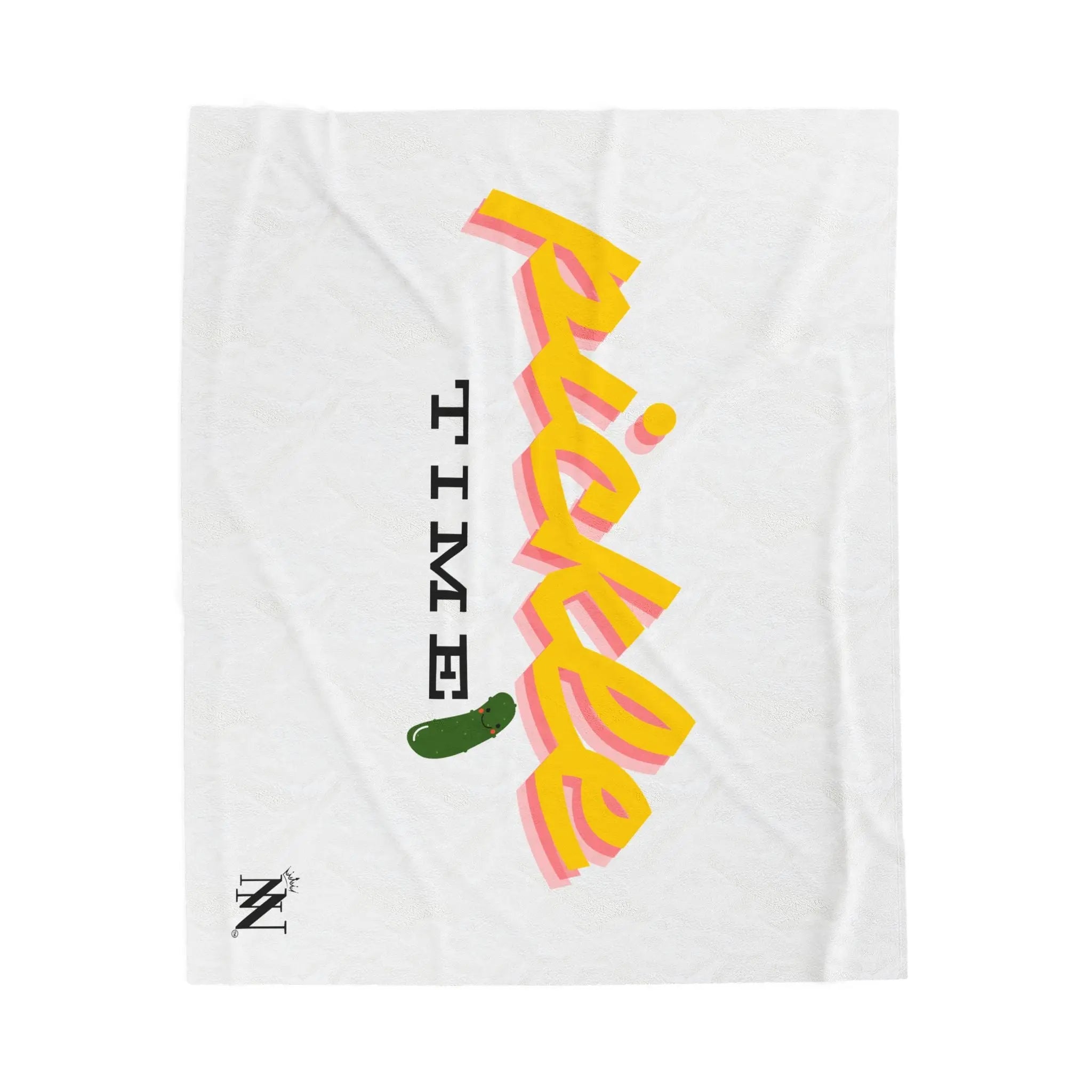 Pickle Time | Mix & Match Velveteen Fun-Flirty Lovers’ Blankets