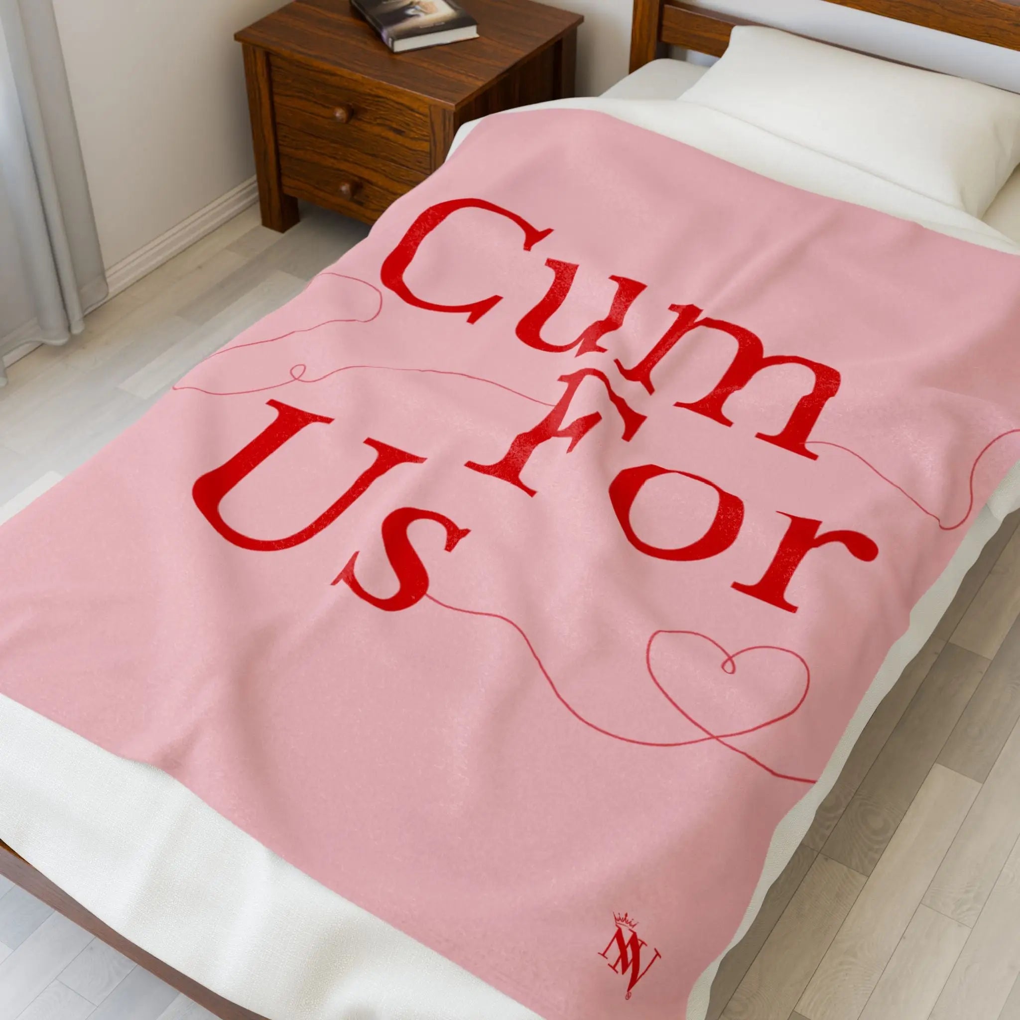 Cum For Us | Mix & Match Soft Fun-Flirty Lovers’ Blankets