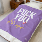 Fuck You More | Mix & Match Soft Fun-Flirty Lovers’ Blankets