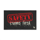 Safety: Cums First | Mix & Match Original Fun-Flirty Lovers’ Towels