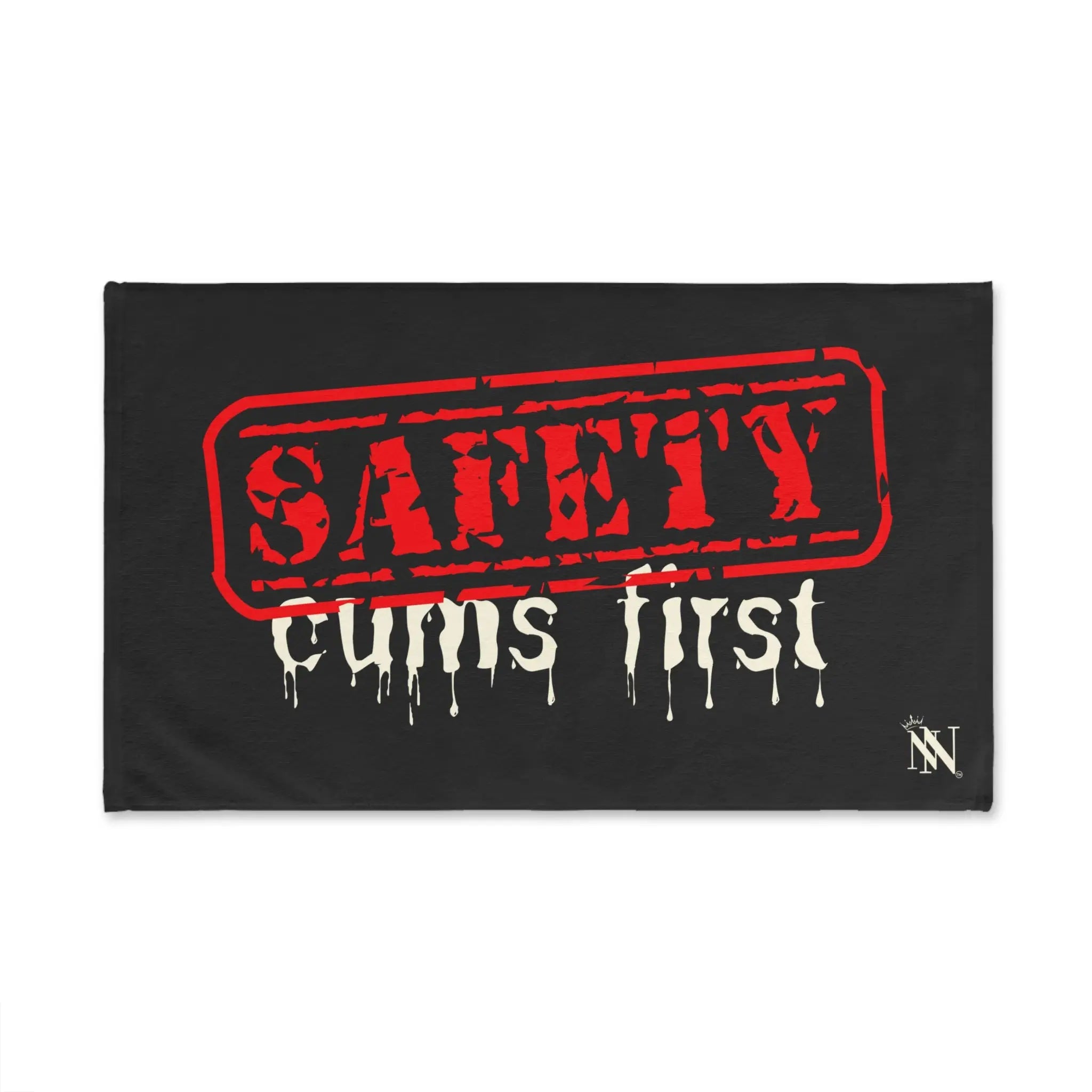 Safety: Cums First | Mix & Match Original Fun-Flirty Lovers’ Towels