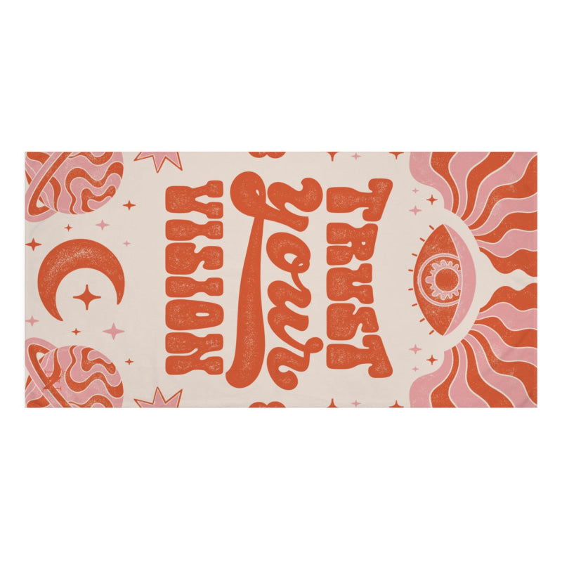 Trust Your Vision | Mix & Match XL Fun-Flirty Lovers’ Towels