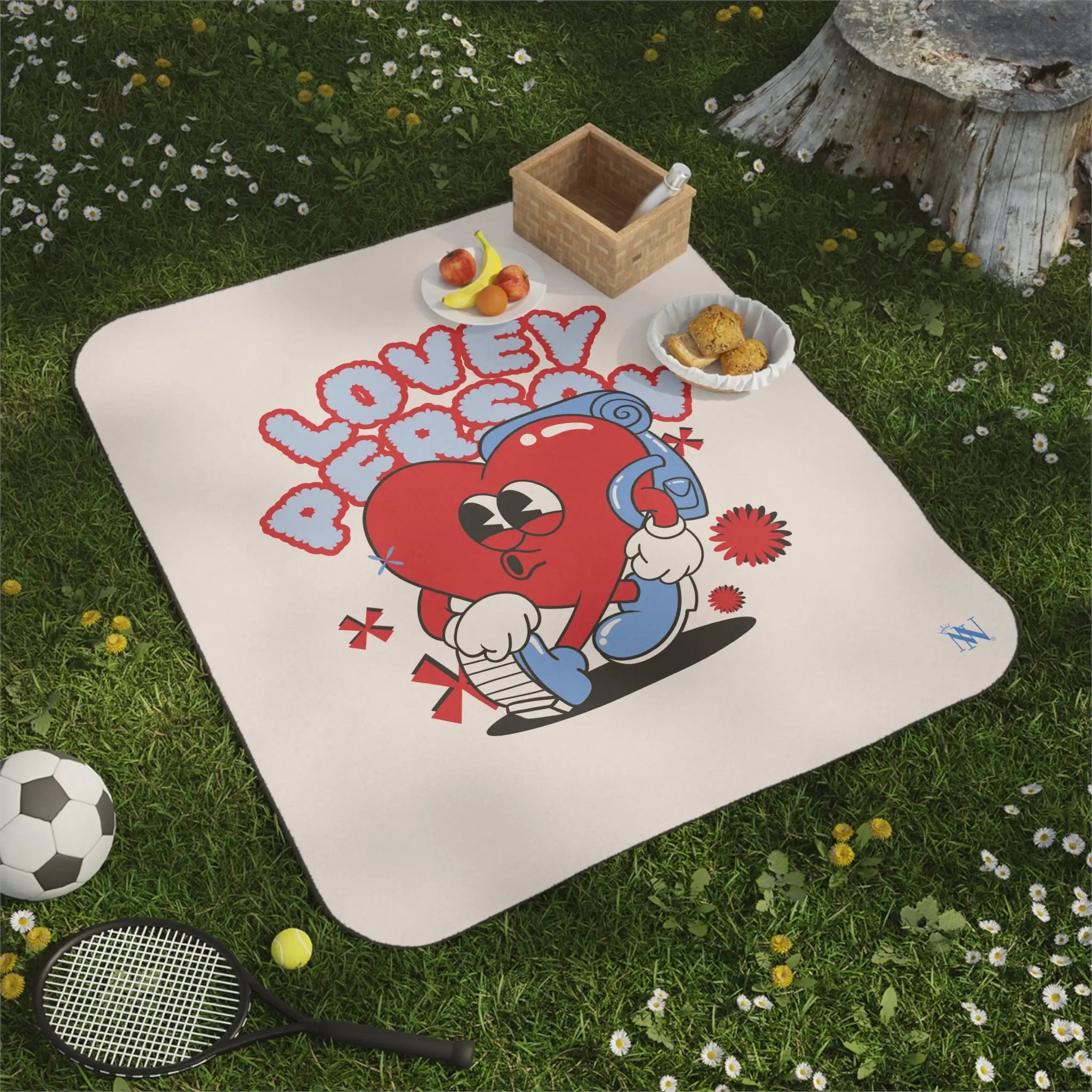 Lovey Person | Mix Match Fun-Flirty Lovers’ Water-Resistant Blankets