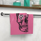 Skull Heart Eyes | Mix & Match Lils’ Fun-Flirty Lovers’ Towels