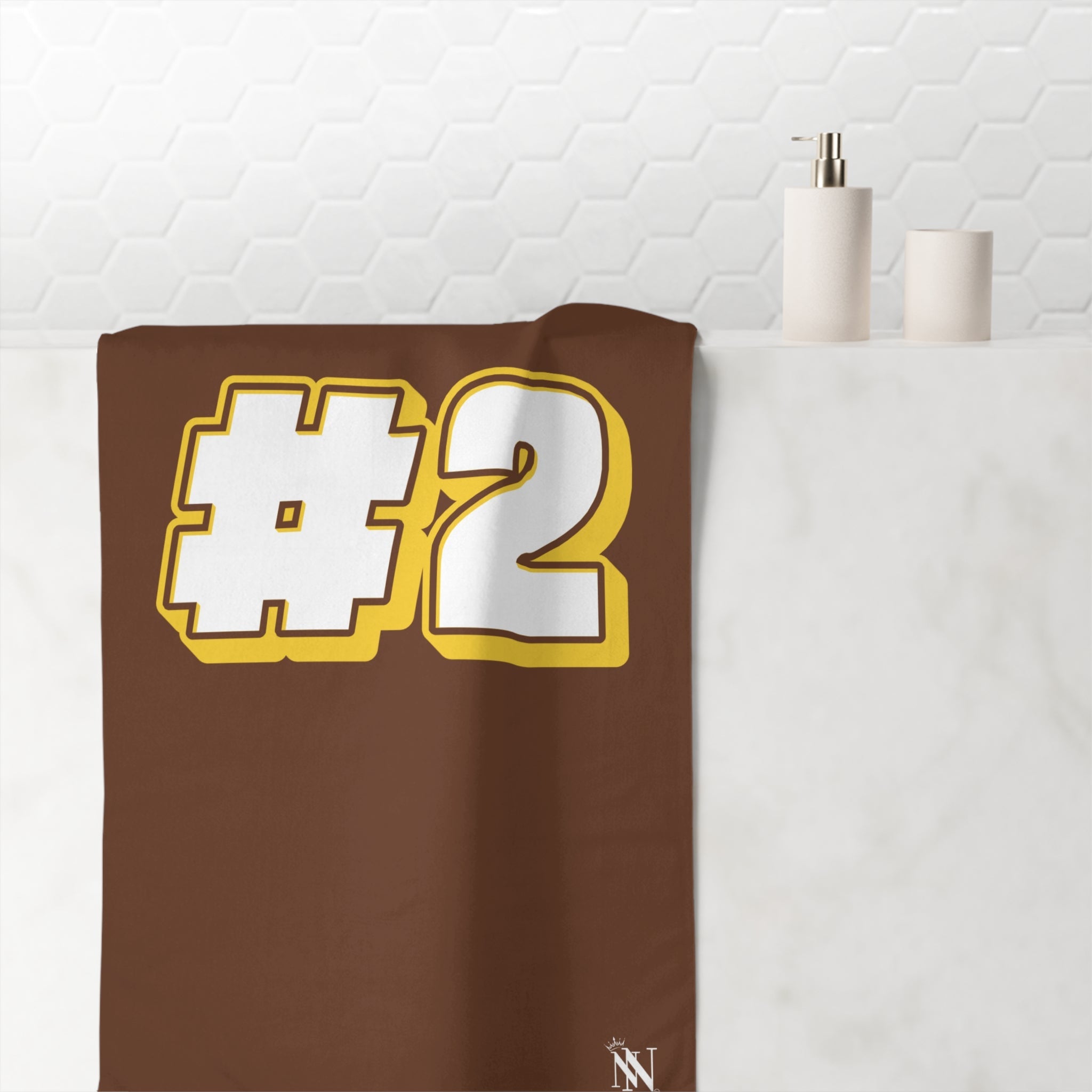 #2 Number Two | Mix & Match XL Fun-Flirty Lovers’ Towels