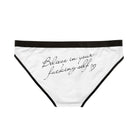 Believe in Your Fucking Self | Mix & Match Women’s Fun-Flirty Lovers’ Panties