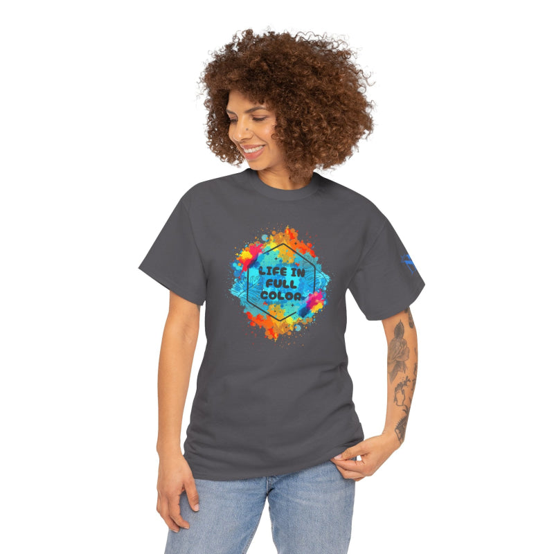 Life in Full Color | Mix & Match Cotton Unisex Fun-Flirty Lovers’ T-Shirts