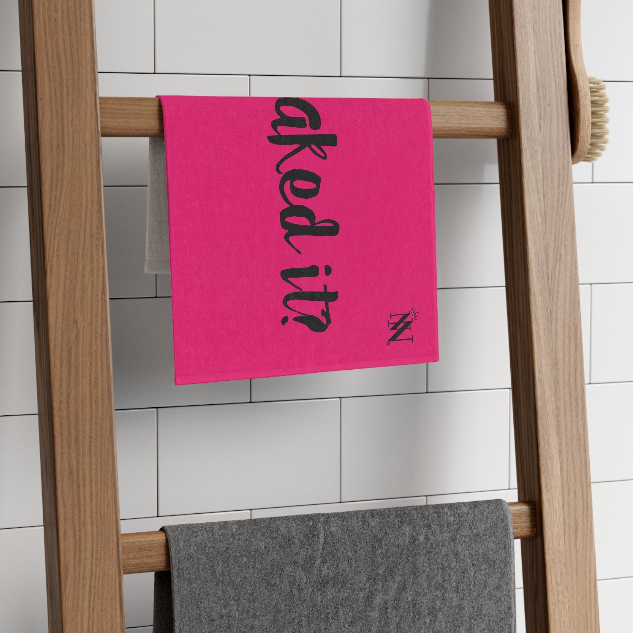 You Faked It? Signature Pink | Mix & Match Soft Fun-Flirty Lovers’ Towels