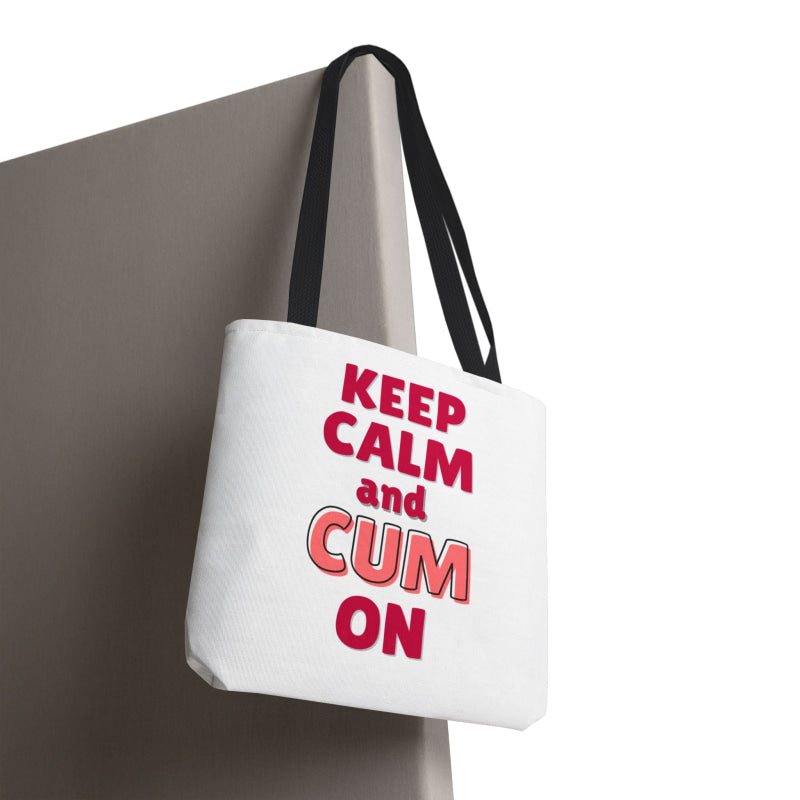 Keep Calm & Cum On | Mix & Match Fun-Flirty Lovers’ Totes