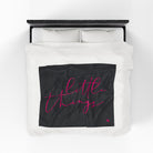 Little Things | Mix & Match Soft Fun-Flirty Lovers’ Blankets