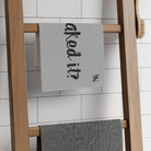You Faked It? Silver | Mix & Match Soft Fun-Flirty Lovers’ Towels