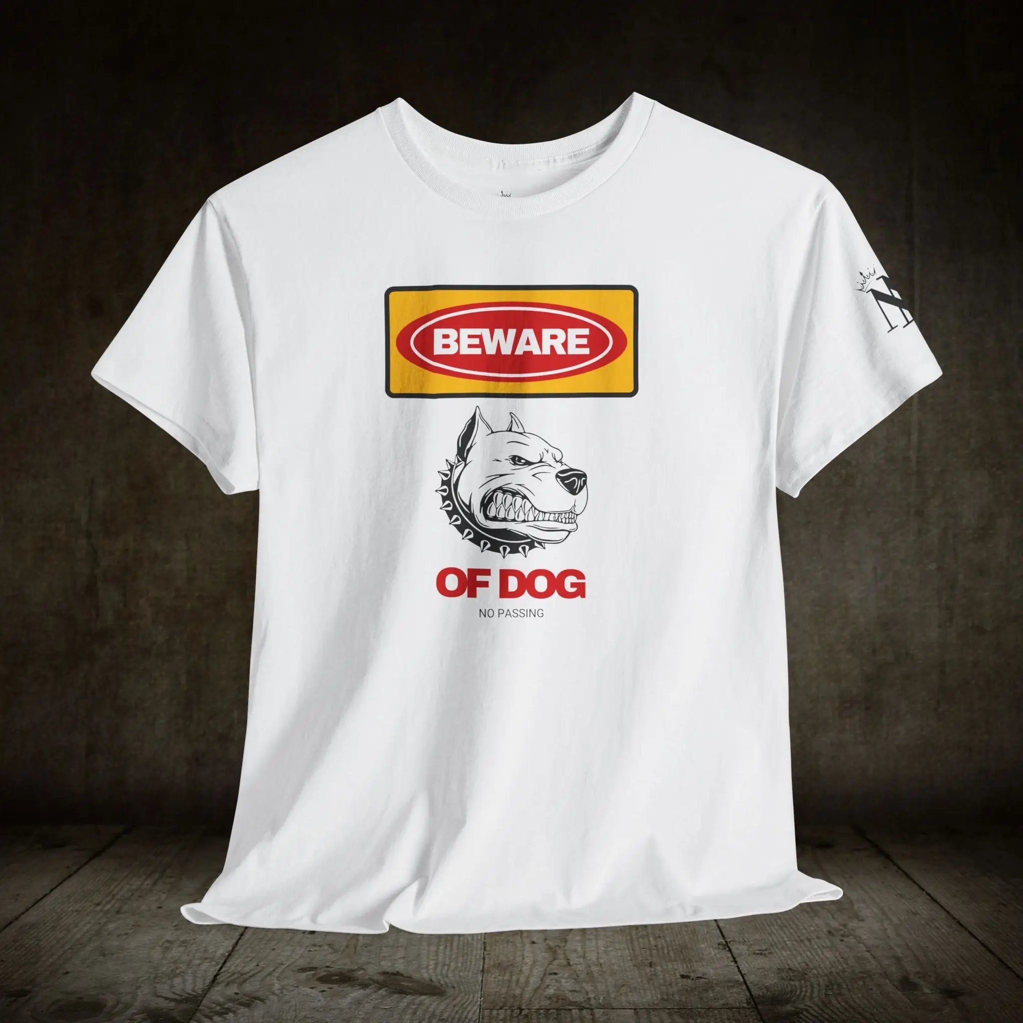 Beware of Dog | Mix & Match Cotton Unisex Fun-Flirty Lovers’ T-Shirts