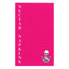 Nectar Napkins Brand Signature Pink | Nectar Napkins Fun-Flirty Lovers’ Towels