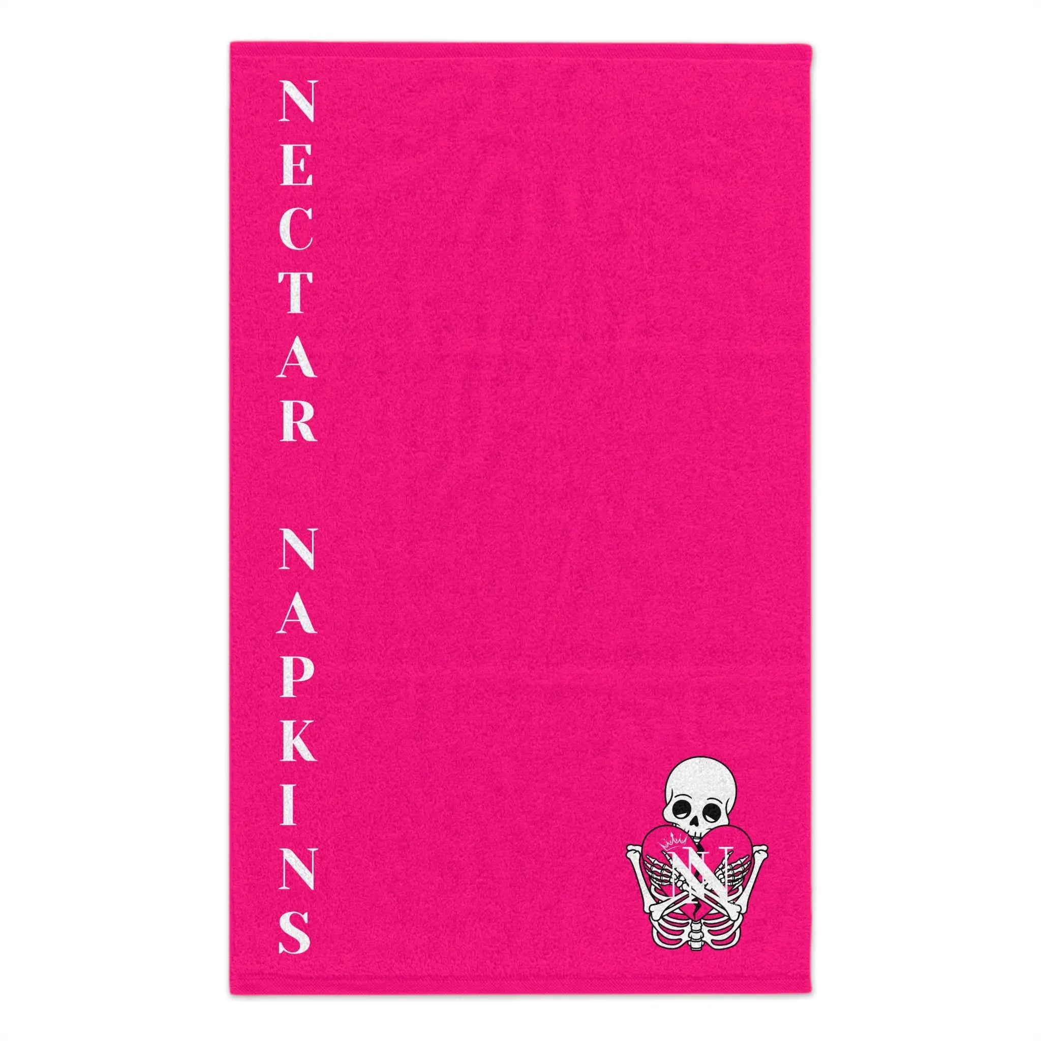 Nectar Napkins Brand Signature Pink | Nectar Napkins Fun-Flirty Lovers’ Towels
