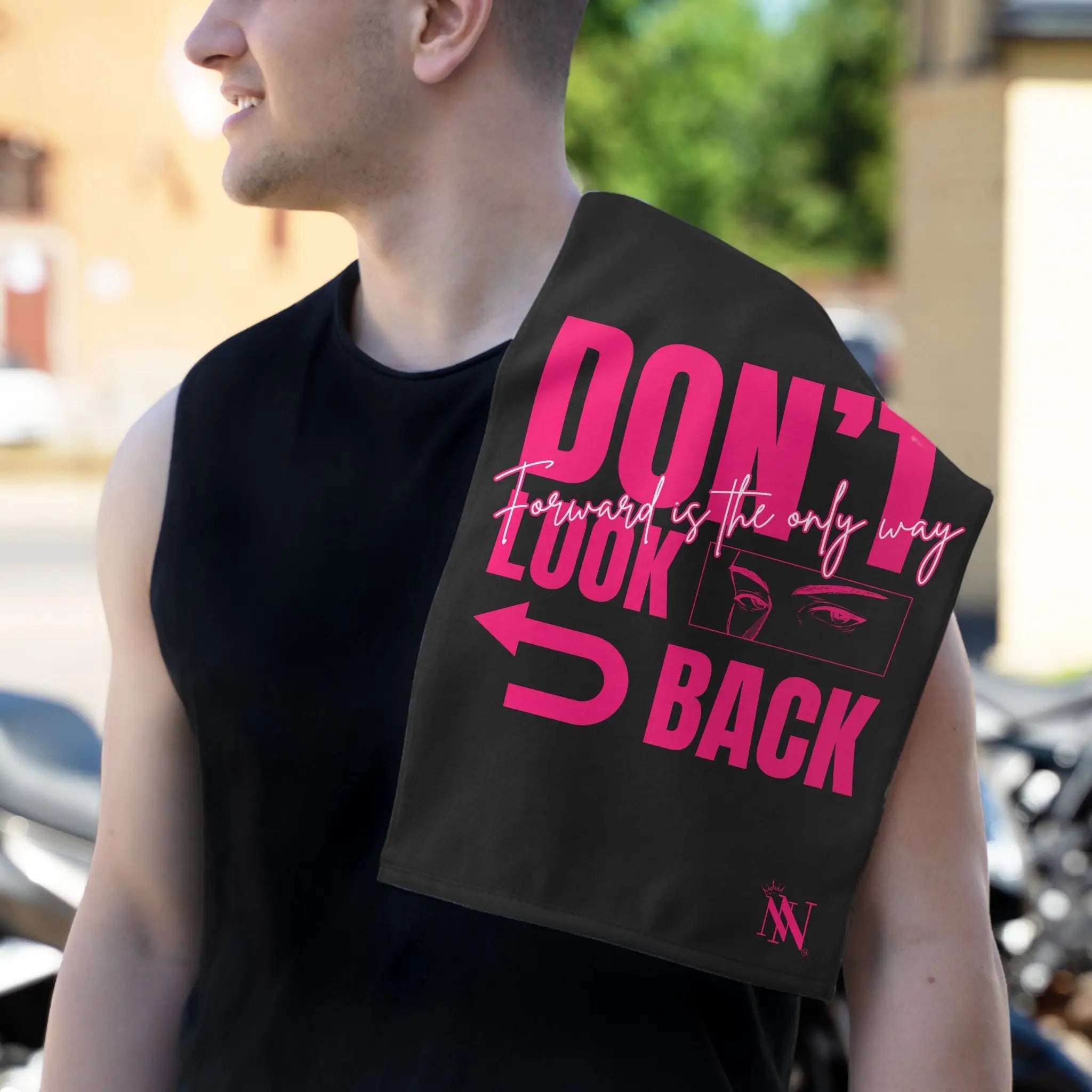 Don’t Look Back | Mix & Match Soft Fun-Flirty Lovers’ Towels