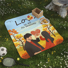 Love in All its Seasons | Mix Match Fun-Flirty Lovers’ Water-Resistant Blankets